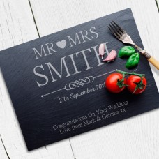 Personalised Wedding Slate Personalised Wedding Slate