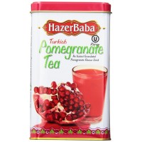 Hazer Baba Turkish Pomegranate Tea 250g TIN - Instant Granulated Apple Flavour Drink