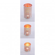 20 14 10CM METAL VOTIVE SET of 3