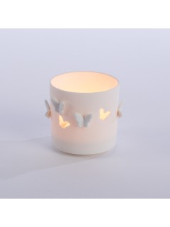 7X7CM PORCELAIN TEALIGHT HOLDER