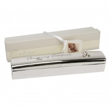 Bambino Silver Plated Christening Certificate Box