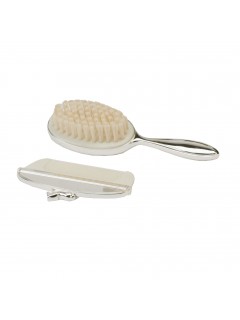 Bambino Brush & Comb Set with Rocking Horse Icon